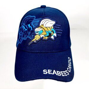 US Navy Seabees Can Do Men's Ball Cap Hat Embroide